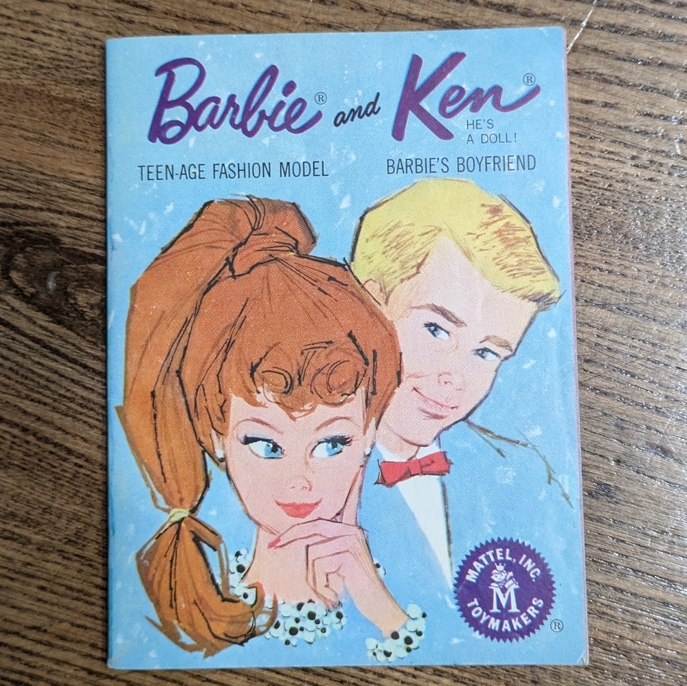 Vintage Barbie And Ken Barbies Boyfriend 1962 Fashion Catalog